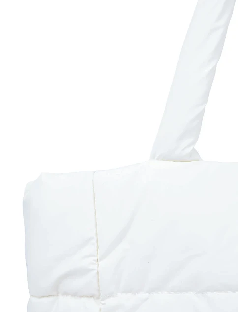 Жіноча сумка шоппер MIRATON тканинна біла - фото 5 - Miraton