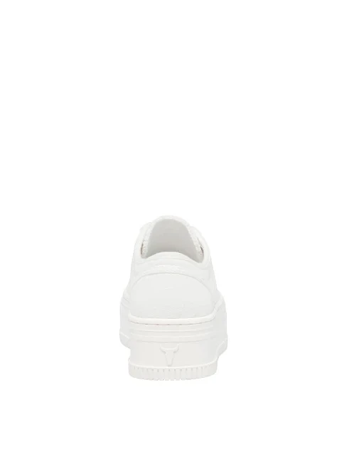 Женские кеды WINDSOR SMITH DEALBREAKER тканевые белые - фото 5 - Miraton