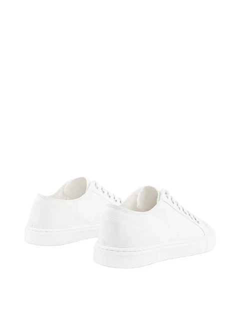 Женские кеды WINDSOR SMITH тканевые белые - фото 4 - Miraton