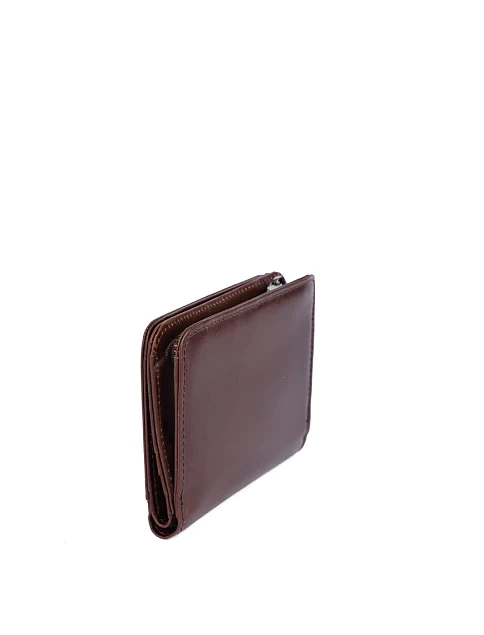 Мужской кошелек кожаный коричневый - фото 2 - Miraton