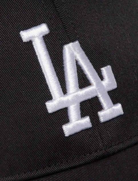 Кепка 47 Brand MLB Los Angeles Dodgers тканевая черная - фото 4 - Miraton