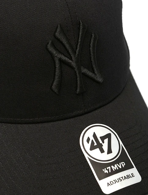 Кепка 47 Brand NEW YORK YANKEES New Era тканевая черная - фото 4 - Miraton