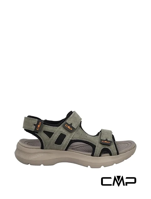Мужские сандалии CMP EMBY замшевые зеленые - фото 1 - Miraton