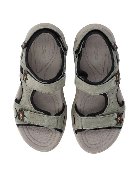 Мужские сандалии CMP EMBY замшевые зеленые - фото 4 - Miraton