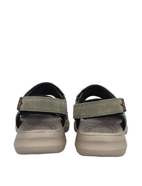 Мужские сандалии CMP EMBY замшевые зеленые - фото 5 - Miraton