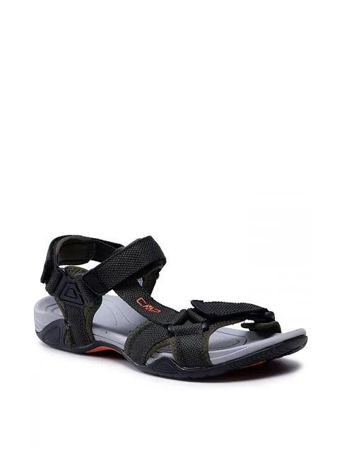 Мужские сандалии CMP тканевые зеленые - фото 2 - Miraton