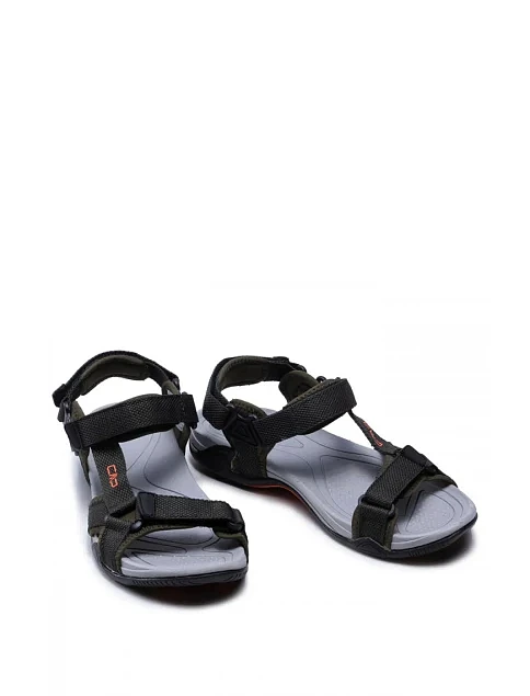 Мужские сандалии CMP тканевые зеленые - фото 3 - Miraton