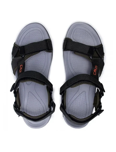 Мужские сандалии CMP тканевые зеленые - фото 5 - Miraton