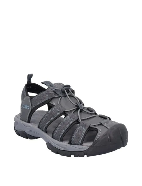 Мужские сандалии CMP тканевые серые - фото 3 - Miraton