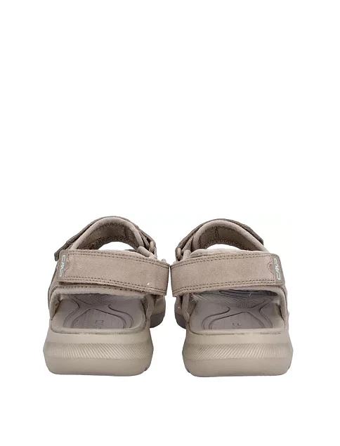 Женские сандалии CMP кожаные бежевые - фото 4 - Miraton