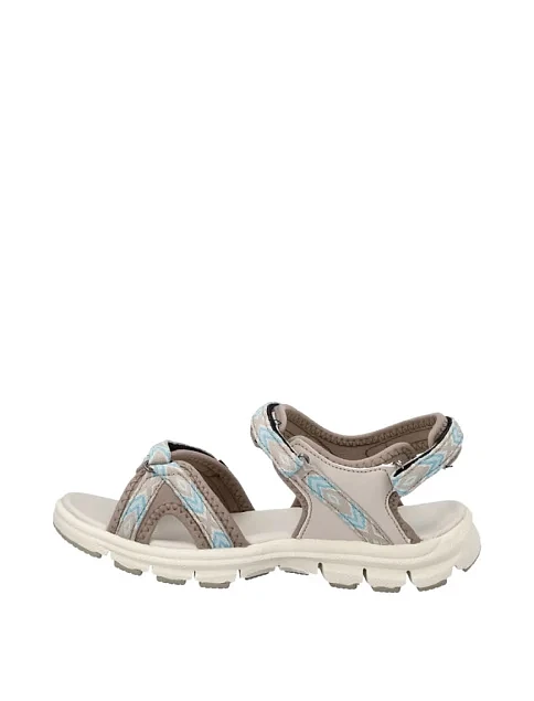 Женские сандалии CMP кожаные бежевые - фото 2 - Miraton