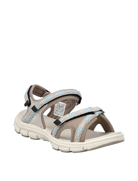 Женские сандалии CMP кожаные бежевые - фото 3 - Miraton