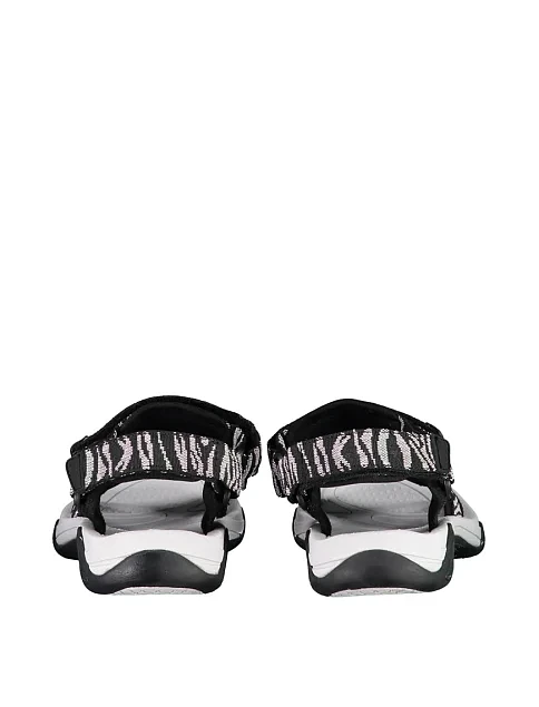 Женские сандалии CMP тканевые черные - фото 4 - Miraton