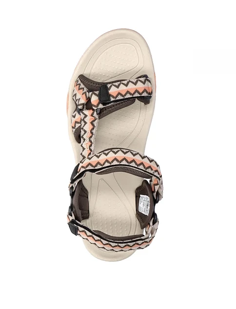 Женские сандалии CMP тканевые черные - фото 5 - Miraton