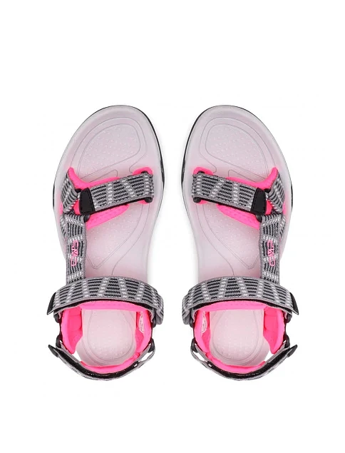 Женские сандалии CMP тканевые розовые - фото 5 - Miraton