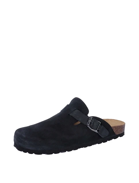 Женские слиперы CMP NAVARRO замшевые черные - фото 5 - Miraton