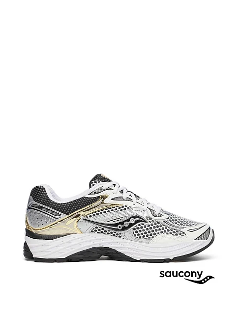 Жіночі кросівки Saucony PROGRID OMNI 9 OG тканинні срібного кольору - фото 1 - Miraton