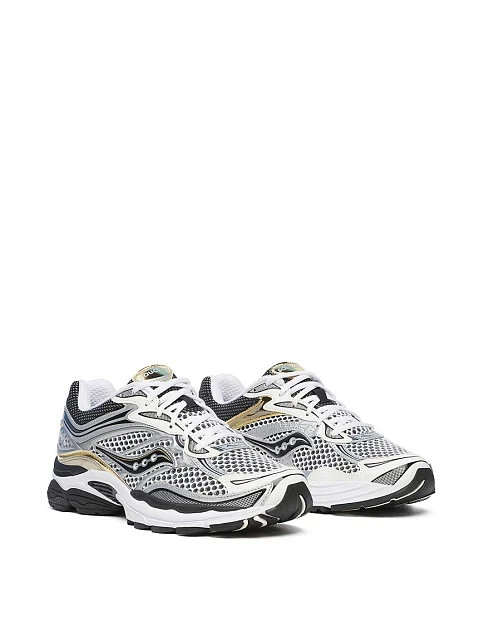 Жіночі кросівки Saucony PROGRID OMNI 9 OG тканинні срібного кольору - фото 2 - Miraton