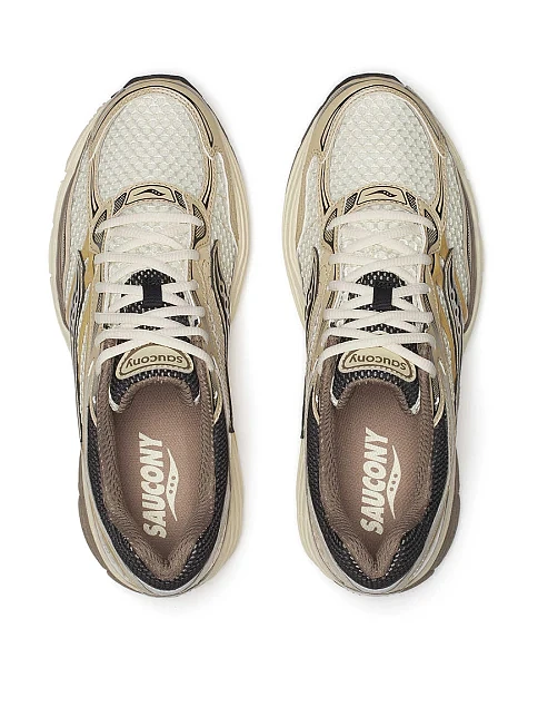 Жіночі кросівки Saucony PROGRID OMNI 9 OG тканинні золотого кольору - фото 4 - Miraton