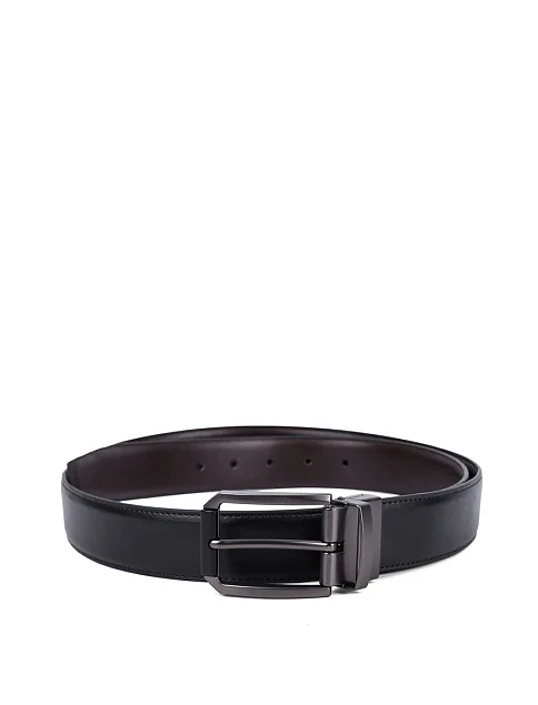 Ремінь шкіряний коричневий - фото 1 - Miraton