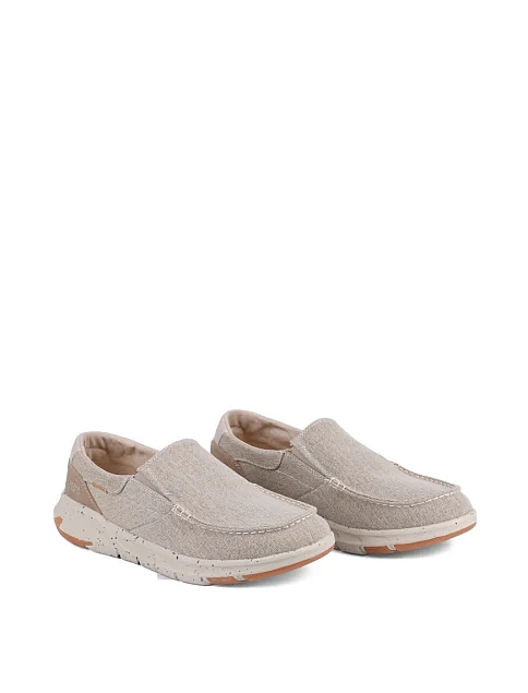 Чоловічі туфлі Dockers тканинні бежеві - фото 3 - Miraton