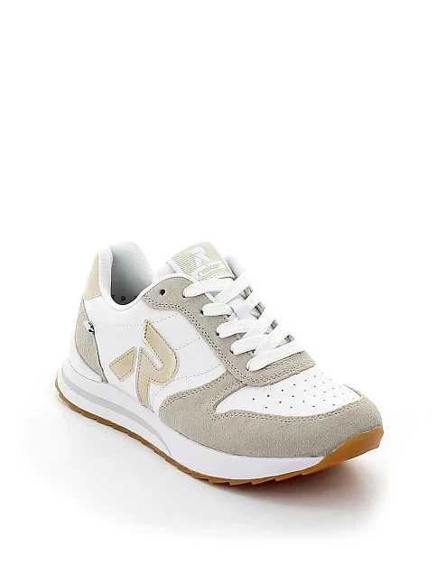 Женские кроссовки Rieker замшевые бежевые - фото 3 - Miraton