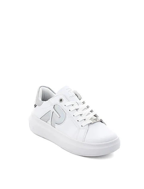 Женские кеды Rieker кожаные белые - фото 2 - Miraton