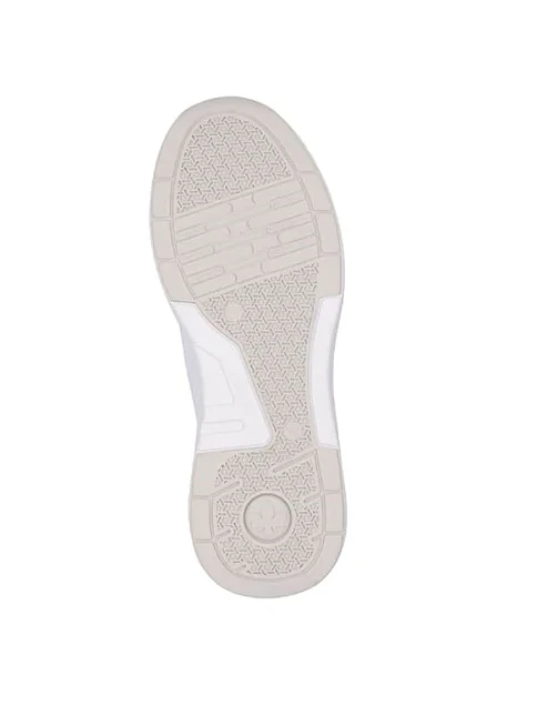 Жіночі кросівки Rieker шкіряні білі - фото 5 - Miraton