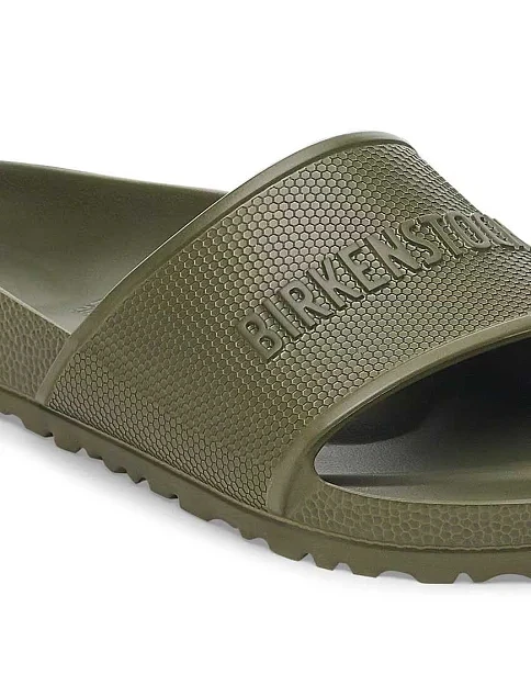 Женские шлепанцы BIRKENSTOCK Arizona PAP резиновые зеленые - фото 5 - Miraton