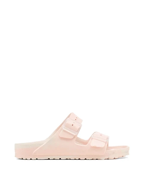 Женские шлепанцы BIRKENSTOCK Arizona Eva резиновые розовые - фото 1 - Miraton