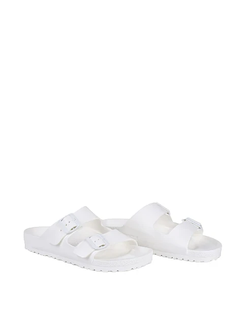 Чоловічі шльопанці BIRKENSTOCK Arizona Eva гумові білі - фото 3 - Miraton