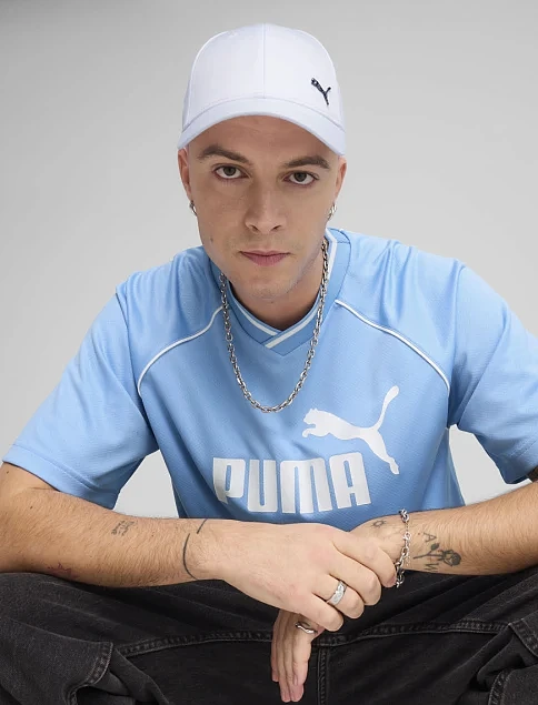 Бейсболка ESS Metal PUMA Cat тканинна біла - фото 3 - Miraton