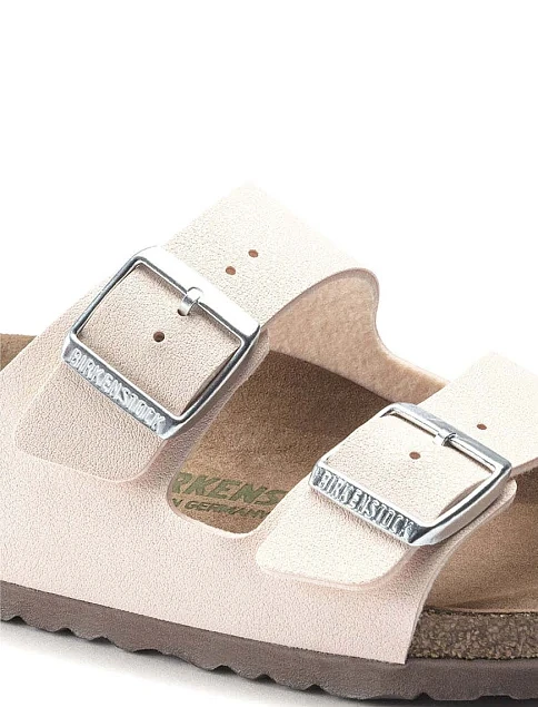 Женские шлепанцы BIRKENSTOCK Arizona BFBC из экокожи розовые - фото 5 - Miraton