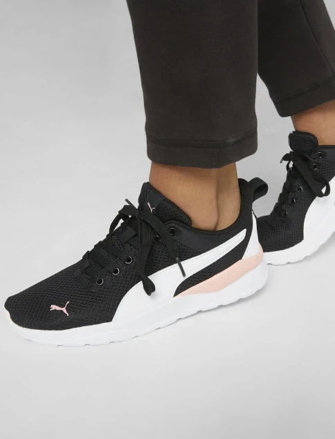 Женские кроссовки PUMA Anzarun Lite тканевые черные - фото 8 - Miraton
