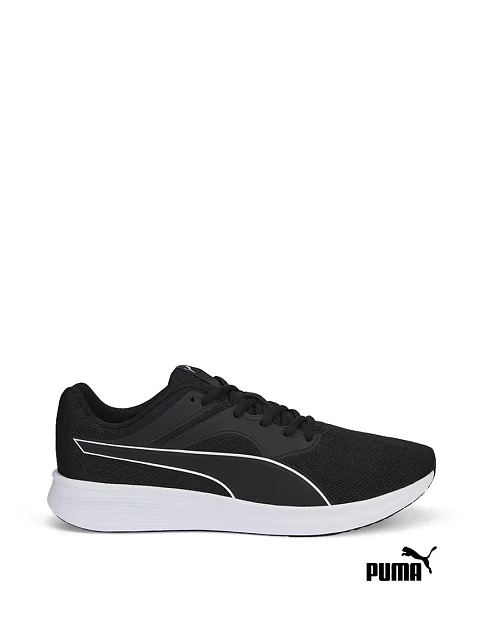 Женские кроссовки PUMA Transport Running Shoes тканевые черные - фото 1 - Miraton