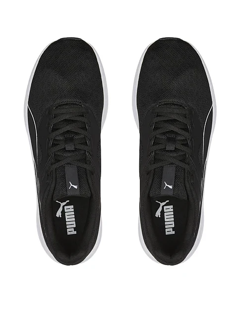 Женские кроссовки PUMA Transport Running Shoes тканевые черные - фото 3 - Miraton