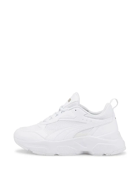 Женские кроссовки PUMA Cassia тканевые белые - фото 2 - Miraton