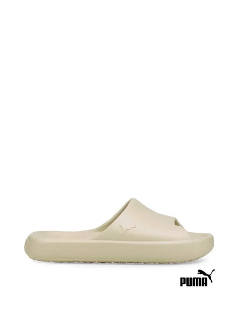 Мужские шлепанцы PUMA Shibui Cat Sandals резиновые бежевые - фото 1 - Miraton