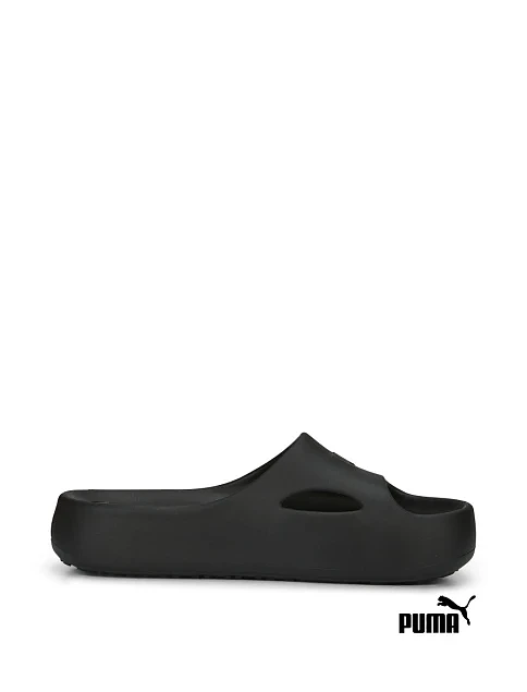 Женские шлепанцы PUMA Shibusa резиновые черные - фото 1 - Miraton