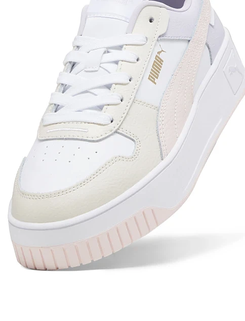 Жіночі кеди PUMA Carina Street із штучної шкіри білі - фото 5 - Miraton