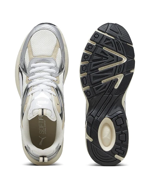 Женские кроссовки PUMA Milenio Tech Sneakers из искусственной кожи молочного цвета - фото 4 - Miraton