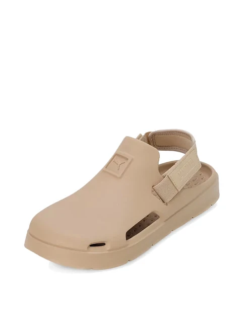 Жіночі сандалі PUMA Shibui Mule гумові бежеві - фото 4 - Miraton