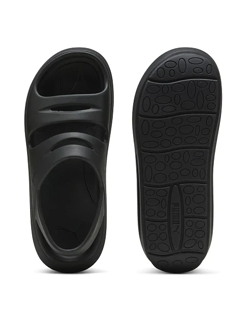 Жіночі сандалі PUMA Flatter Sandals гумові сірі - фото 4 - Miraton