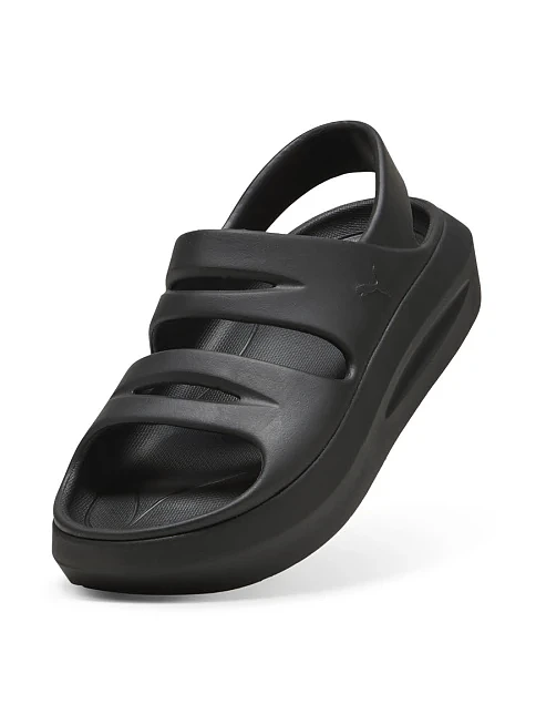 Жіночі сандалі PUMA Flatter Sandals гумові сірі - фото 5 - Miraton