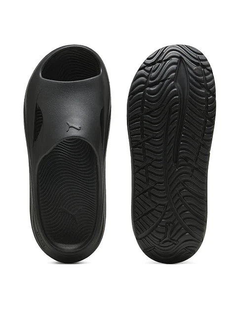 Мужские шлепанцы PUMA ZeroG резиновые черные - фото 4 - Miraton