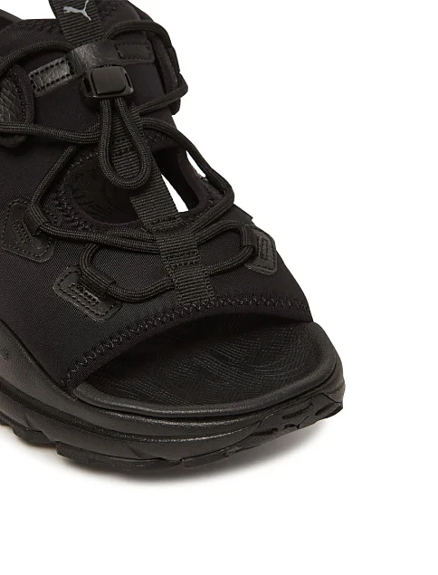 Мужские сандалии PUMA SOFTRIDE ZeroG резиновые черные - фото 6 - Miraton