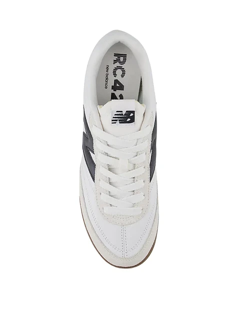 Женские кроссовки New Balance RC42 кожаные белые - фото 4 - Miraton