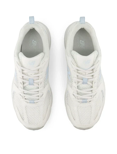 Женские кроссовки New Balance 530 тканевые белые - фото 4 - Miraton