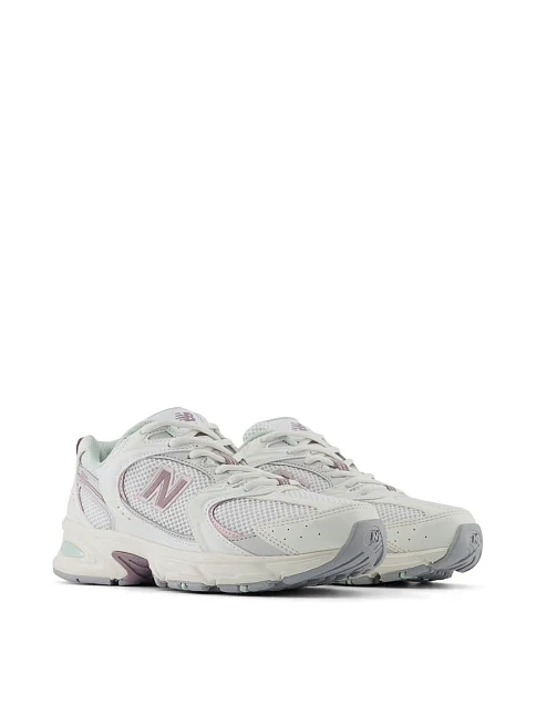 Женские кроссовки New Balance 530 тканевые белые - фото 2 - Miraton