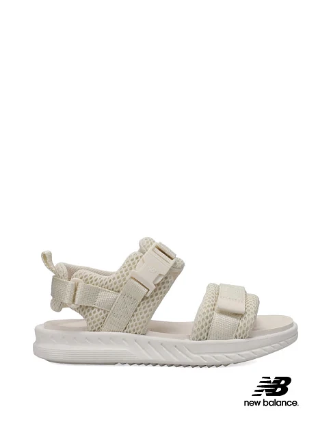 Женские сандалии New Balance 600v2 тканевые бежевые - фото 1 - Miraton